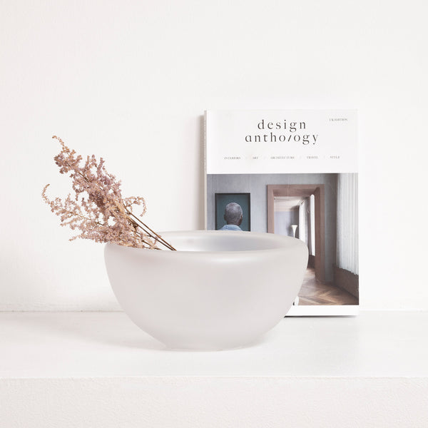 Kosta Boda Beans Bowl Clear Frosted