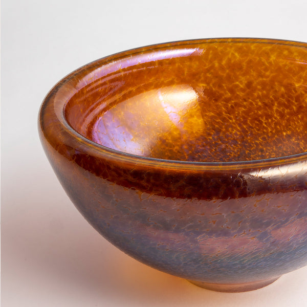 Kosta Boda Beans Bowl Golden Brown