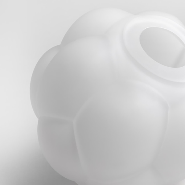 Kosta Boda Berry Tales White Frosted