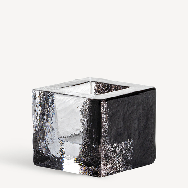 kosta boda Brick Black Votive
