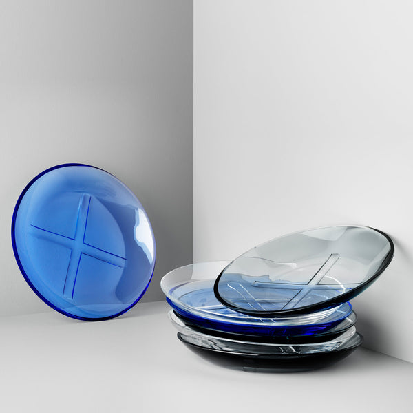 Kosta Boda Bruk Clear Salad Plate