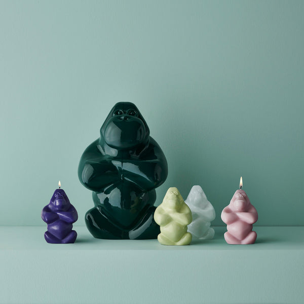 Kosta Boda Gabba Gabba Candle Multicolor Set Of 5