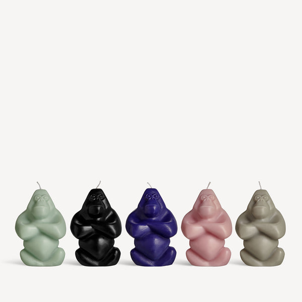 kosta boda Gabba Gabba Candle Multicolor Set of 5