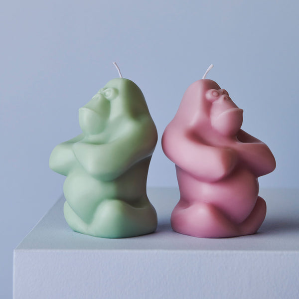 Kosta Boda Gabba Gabba Candle Pink