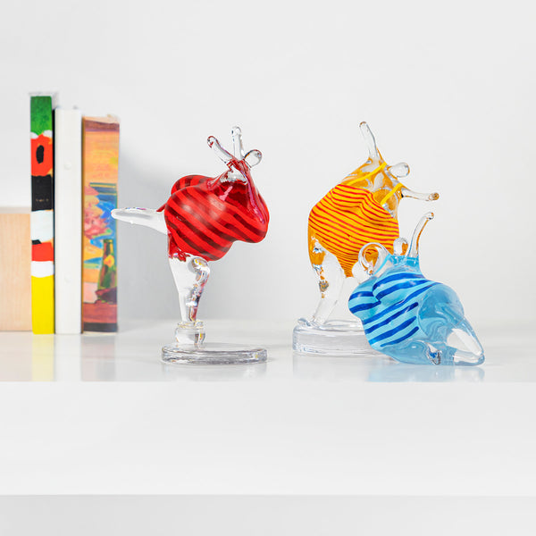 Kosta Boda Happiness Yellow/Red