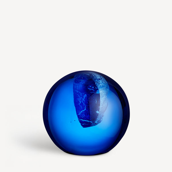 Kosta Boda Headman Blue