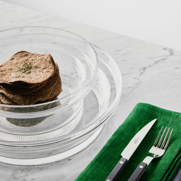 Kosta Boda Limelight Bowl Clear Low