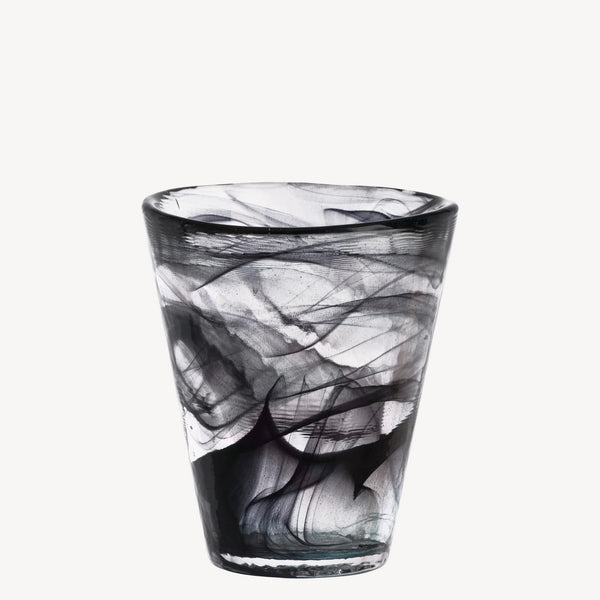 kosta boda Mine Black Tumbler
