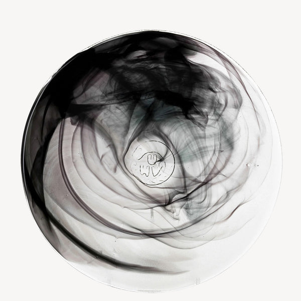 Kosta Boda Mine Side Plate Black