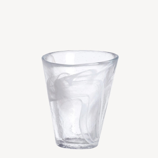 kosta boda Mine White Tumbler