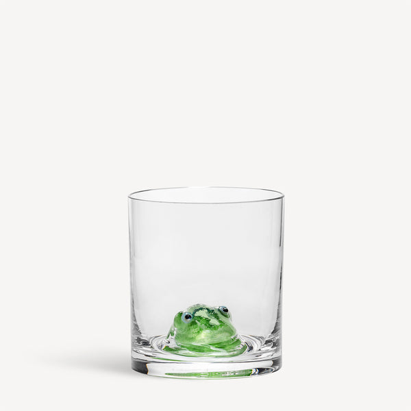 kosta boda New Friends Tumbler Frog