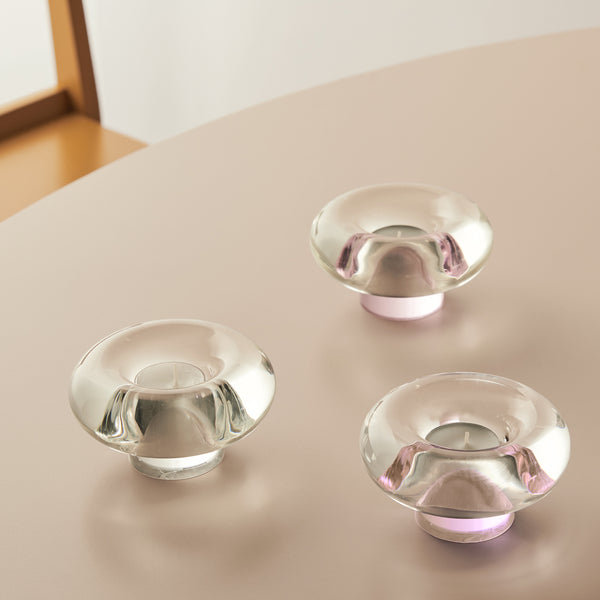 Kosta Boda Orion Votive Clear