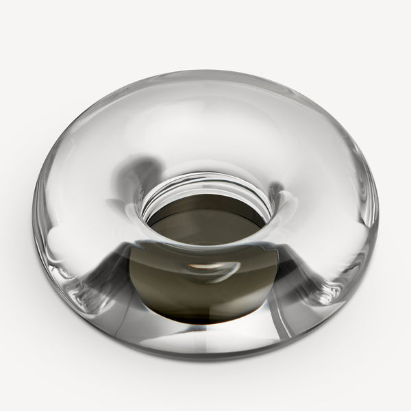 Kosta Boda Orion Votive Gray