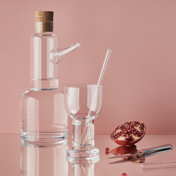 Kosta Boda Picnic Carafe With Cork Lid