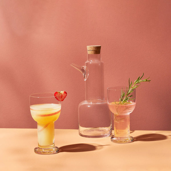 Kosta Boda Picnic Carafe With Cork Lid