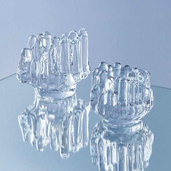 Kosta Boda Polar Clear Votive Small