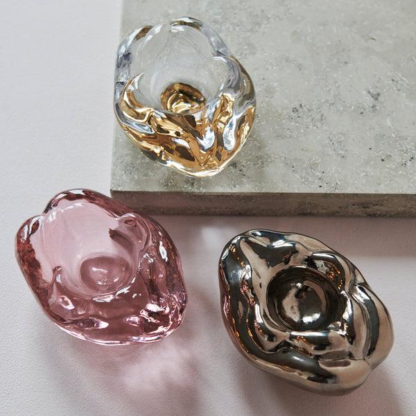 Kosta Boda Snippan Clear/Gold