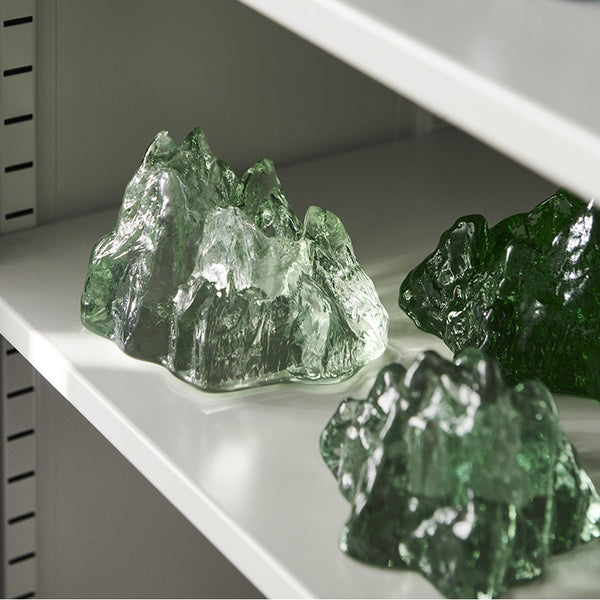 Kosta Boda The Rock Votive Iron Oxide