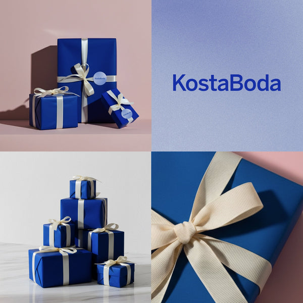 Kosta Boda Wave 3-Piece Gift Set