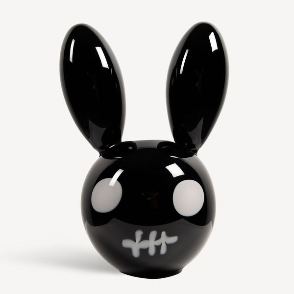 kosta boda What’s Up? Black Rabid Large