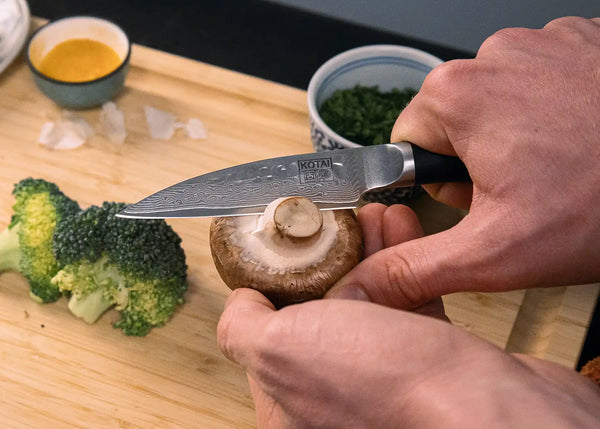 Kotai Asian 6-Piece Knife Set - Pakka Damascus Collection