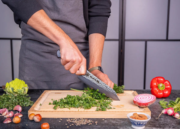 Kotai Bunka Santoku Knife 180 Mm - Tsubame Collection