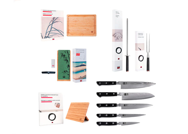 kotai Complete 10-Piece Knife Set - Hashi Damas Collection