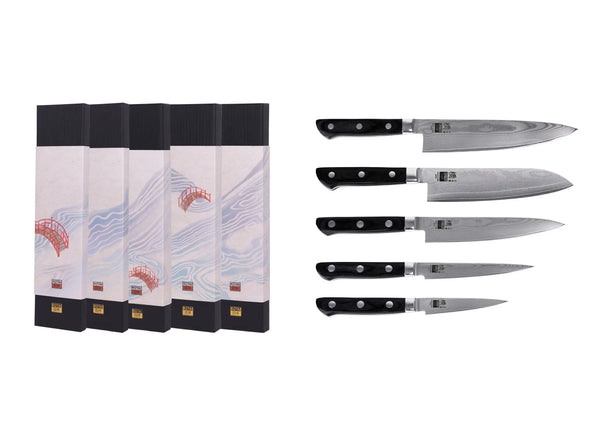 kotai Complete 5-Piece Knife Set - Hashi Damas Collection