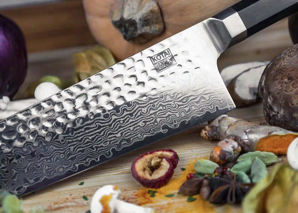 Kotai Complete 6-Piece Knife Set - Bunka Damascus Collection