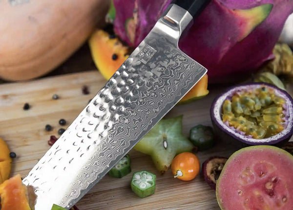 Kotai Complete 6-Piece Knife Set - Bunka Damascus Collection