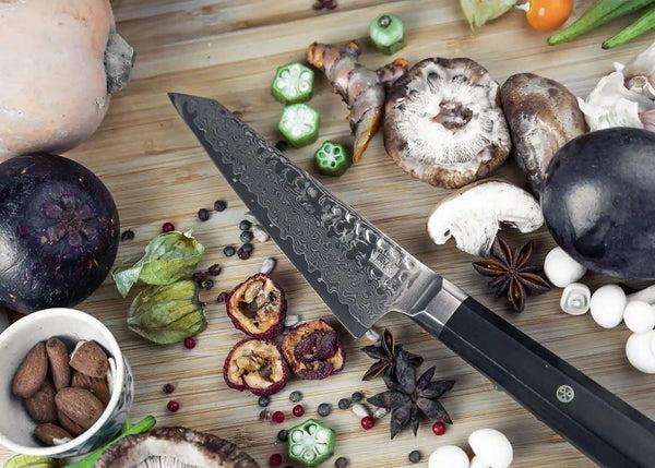 Kotai Complete 6-Piece Knife Set - Bunka Damascus Collection
