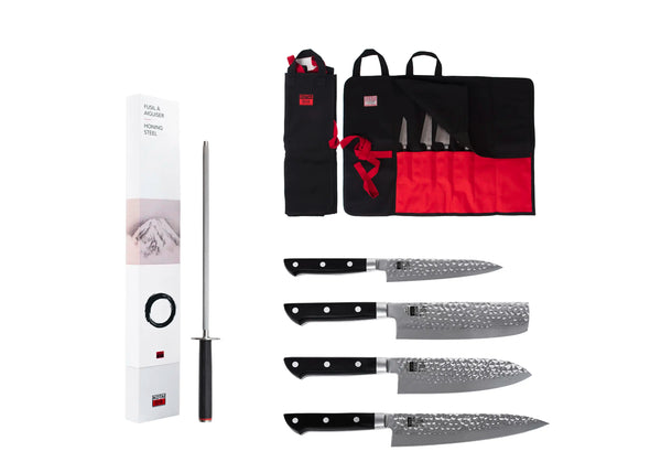 kotai Complete 6-Piece Knife Set - Hashi Tsuchime Collection