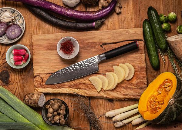 Kotai Complete 6-Piece Knife Set - Pakka Damascus Collection