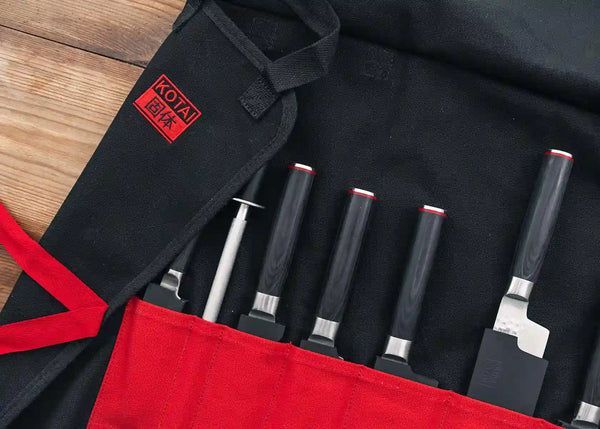 Kotai Complete 6-Piece Nomad Knife Set - Bunka Collection