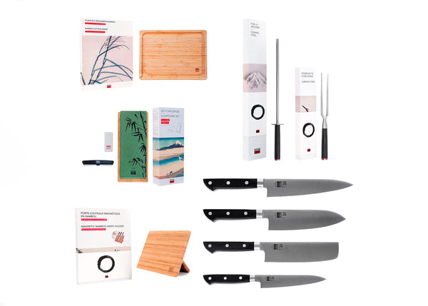 kotai Complete 9-Piece Knife Set - Hashi Classic Collection