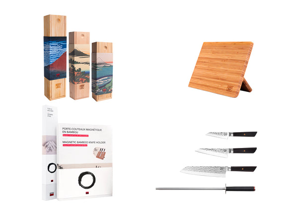 kotai Essential Professional 5-Piece Knife Set - Bunka Collection