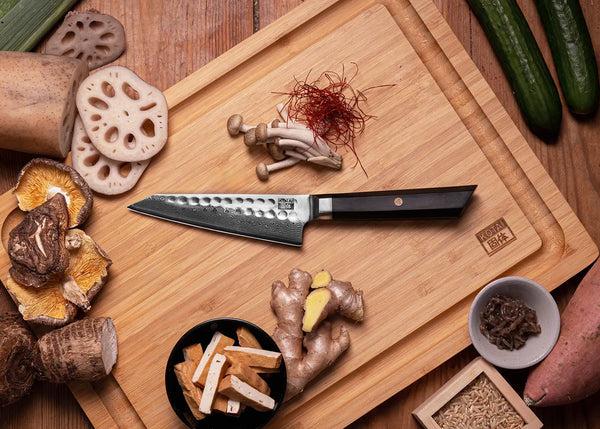 Kotai Essential Professional 5-Piece Knife Set - Bunka Damascus Collection