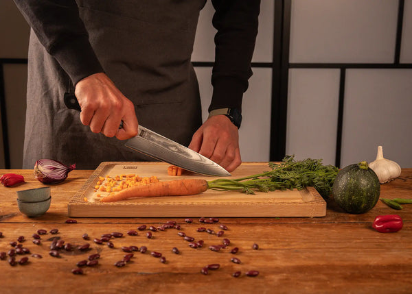 Kotai Gyuto Chef Knife 200 Mm - Hashi Damascus Collection