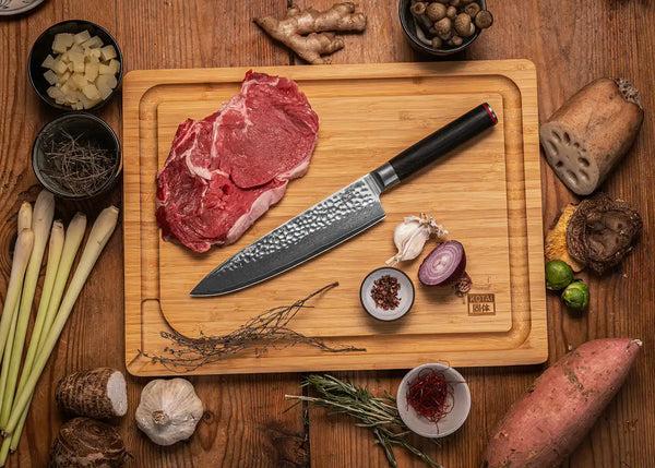 Kotai Gyuto Chef Knife 200 Mm - Pakka Damascus Collection