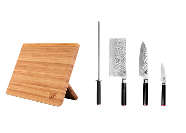 kotai Asian 5-Piece Knife Set - Pakka Collection