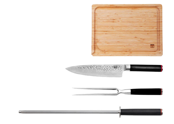 kotai BBQ 4-Piece Knife Set - Pakka Collection