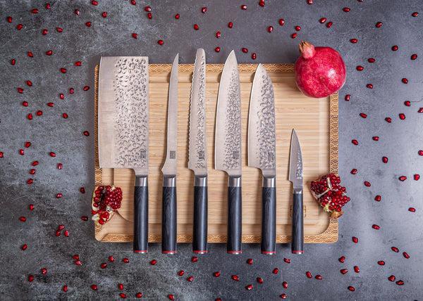 Kotai Complete 6-Piece Knife Set - Pakka Collection