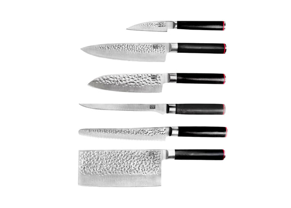 kotai Complete 6-Piece Knife Set - Pakka Collection