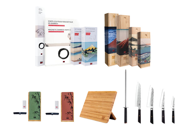 kotai Complete 8-Piece Knife Set - Bunka Collection