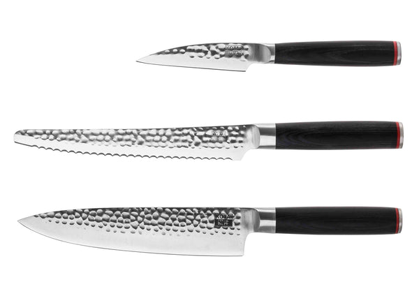 kotai Essential 3-Piece Knife Set - Pakka Collection