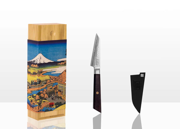 kotai Paring Knife 90 mm - Bunka Damascus Collection