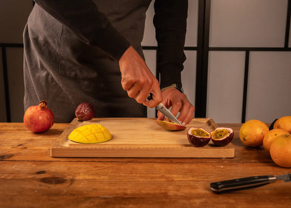 Kotai Paring Knife 90 Mm - Hashi Damascus Collection