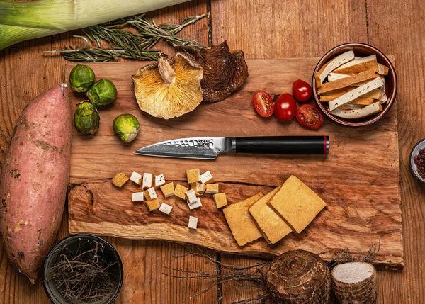 Kotai Paring Knife 90 Mm - Pakka Damascus Collection
