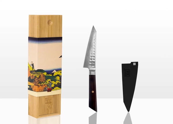 kotai Petty Knife 135 mm - Bunka Damascus Collection