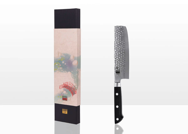 kotai Nakiri Knife 165 mm - Hashi Tsuchime Collection